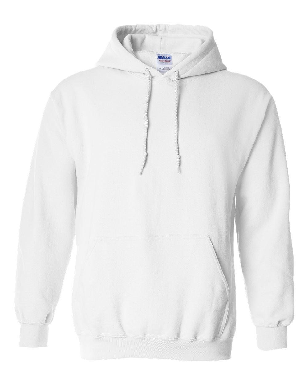 Gildan_18500_White_Front_High
