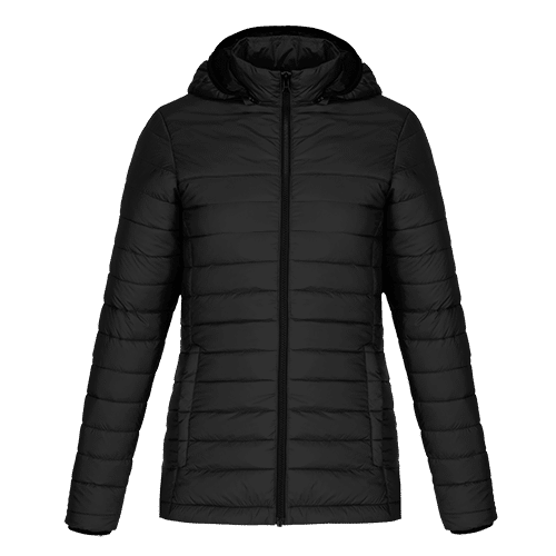 Canyon - Ladies Puffy Jacket w/ Detachable Hood - L00901